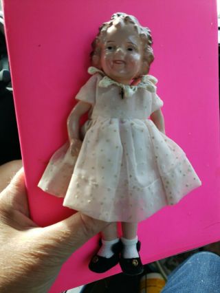 Very Rare Vtg 1930’s Japanese Shirley Temple Doll