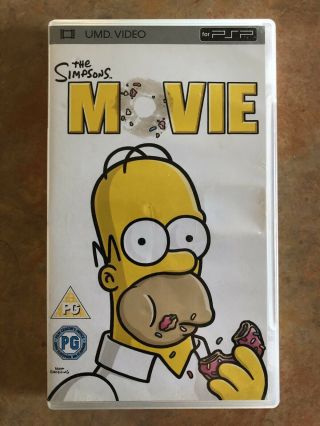 The Simpsons Movie (umd For Psp) Rare