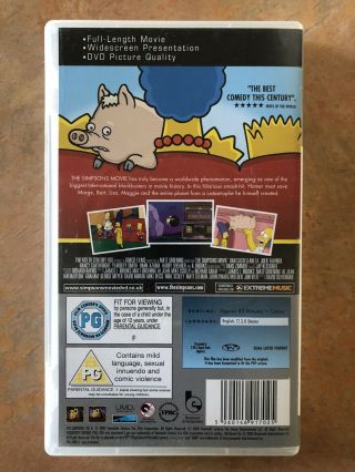 The Simpsons Movie (UMD for PSP) RARE 3