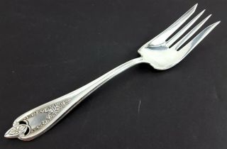 1847 Rogers Old Colony Cold Meat Serving Fork 8 - 1/2 " 1911 Silverplate