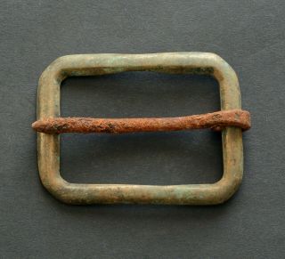 Old/vintage/antique Brass,  Iron Prong Belt Buckle Dug Out Item