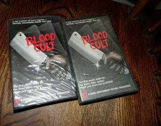 Very Rare Two Blood Cult Vhs 1985 United Home Video Horror Movie