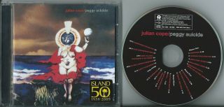 Cd Julian Cope Peggy Suicide 2009 Reissue Island 50 Edition Rare
