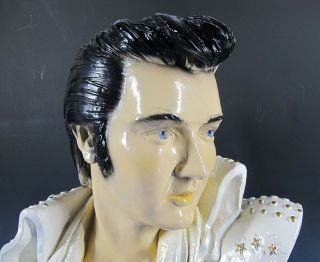 Vintage Life Size Elvis Presley Bust C 1970 