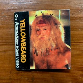 Roadshow Home Video MATCHBOOK Rare VHS Promo Matchbox YELLOWBEARD Monty Python 2