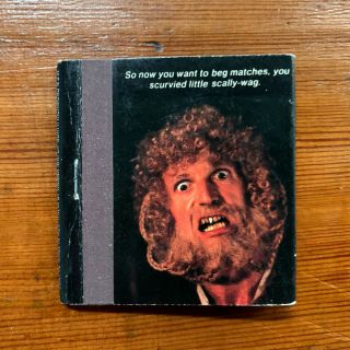 Roadshow Home Video MATCHBOOK Rare VHS Promo Matchbox YELLOWBEARD Monty Python 3