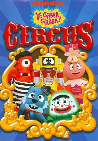 Yo Gabba Gabba: Circus Rare Oop Kids Dvd With Case & Cover Art Buy 2 Get 1