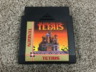 Tetris (tengen) - Nintendo Entertainment System,  Nes 1988 - Very Good - Rare