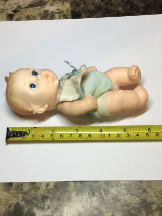Vintage 1989 Gerber Products Small 6” Baby Doll Lucky Inc.  Co. 3