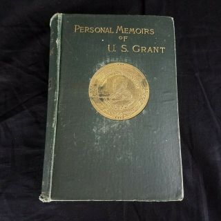 Personal Memoirs Of Ulysses S.  Grant Volume Ii 2 Antique 1885 Hc Book Civil War