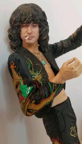 2006 Neca Led Zeppelin Jimmy Page Collectible Dragon Suit Action Figure Rare