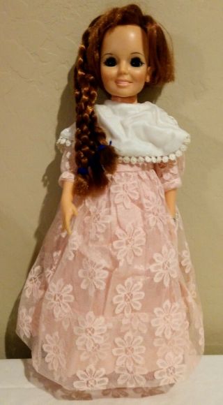1968 Vintage Ideal Toy Chrissy Doll Growing Hair Doll