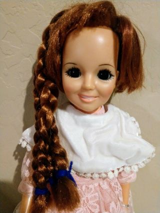 1968 Vintage Ideal Toy Chrissy Doll Growing Hair Doll 2
