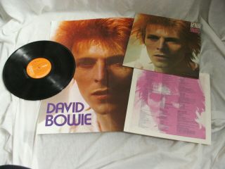 David Bowie Space Oddity 1e/1e 1st Rca Press No Mainman,  Nm Poster Rarely Played