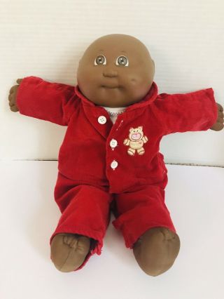 Vtg Cabbage Patch Kids African American Black Baby Boy Doll