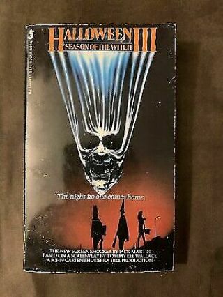 Halloween 3 Iii Season Of The Witch Paperback Novel 1982 Jack Martin Rare,  Bonus