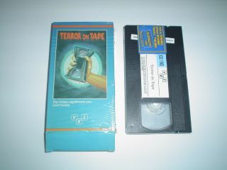 Terror On Tape Vhs Horror Scenes Vec Video 1984 Very Rare Oop Scenes