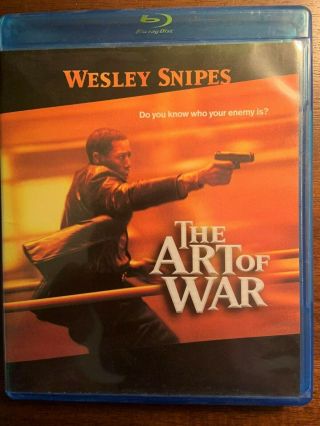 The Art Of War (blu - Ray Disc,  2015) Wesley Snipes Rare