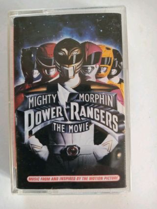 Mighty Morphine Power Rangers The Movie/soundtrack Cassette - Very Rare