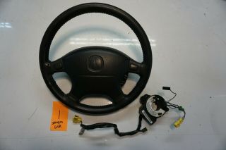 1994 - 2001 Acura Integra Gsr Leather Wrapped Steering Wheel Dc1 Dc2 Dc4 Rare Oem