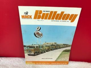 Rare 1973 Mack Bulldog Trucks 12 Page Dealer Sales Brochure