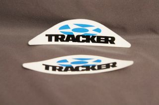 2 Nos Tracker Trucks Star Triangle Hanger Sticker Skateboard Skate Allen Losi Ad
