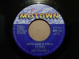 Rare The Jackson 5 Santa Claus Is Coming To Town/i Saw Mommy Kissing Santa Claus