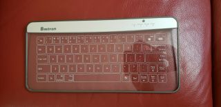 Rare Bastron B9 Bluetooth Glass Keyboard