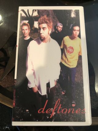 Deftones Live Vhs Bootleg From Irving Plaza Ny 1997 Pro Shot,  Very Rare