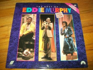 The Best Of Eddie Murphy Laserdisc Ld Very Good Very Rare Saturday Night Live