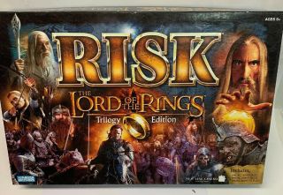Risk Lord Of The Rings Trilogy Edition Rare