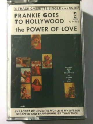 Frankie Goes To Hollywood Rare Australian Power Of Love 4 Track Cassette Single