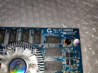 GeForce3 200 Gigabyte GV - GF3000D 64M - 128Bit.  Rare AGP Video Card 2