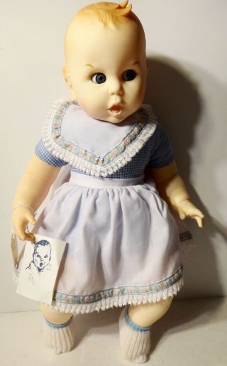Vintage Gerber 17 Inch Baby Doll - 1979 Atlanta Novelty Moving Eyes