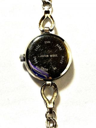 Badavici Vintage Sterling Silver Designer Watch,  Makers Mark & Stamped,  Rare Fin 3
