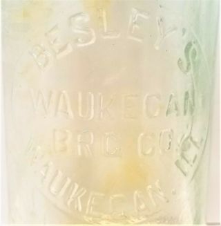Vintage Rare Besleys Waukegan Br 