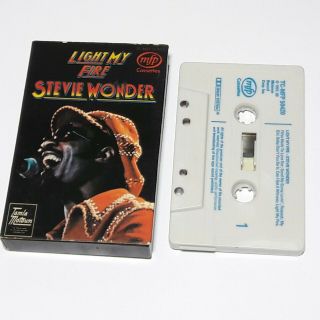 Stevie Wonder Light My Fire Rare Cassette Tape Album Tamla Motown 1979 Hits