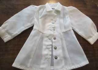 vintage doll outfit nurse ' s dress and hat tagged Terri Lee 2