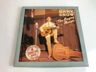 Hank Snow The Singing Ranger Vol.  2 Bear Family Import 4xcd Ex Country Rare