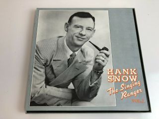 HANK SNOW The Singing Ranger Vol.  2 Bear Family Import 4xCD EX Country Rare 3
