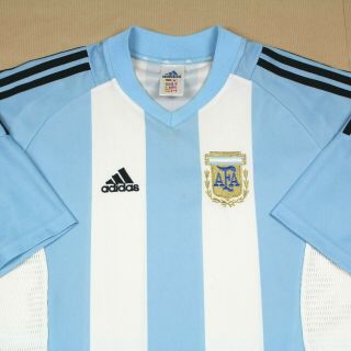 Argentina 2002 World Cup Home Shirt Rare (xl)