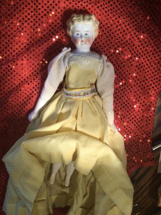 Antique Porcelain / China Doll 1800’s,  12 Inches Tall.  Lovely