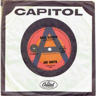 Joe South - Rose Garden - Rare 7 " 45 Sample Vinyl Record - 1971