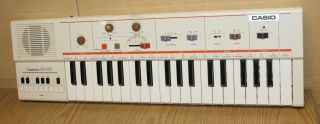 Casio Casiotone Mt - 40 80s Vintage Portable Keyboard Synthesizer Rare