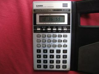 Rare Vintage Casio Fx - 8100 Scientific Calculator / Clock / Alarm / Chronograph