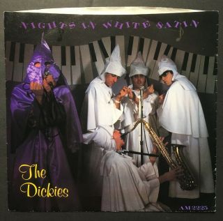 The Dickies - Knights In White Satin 45 Pic Sleeve Only Rare Punk Kkk Spoof