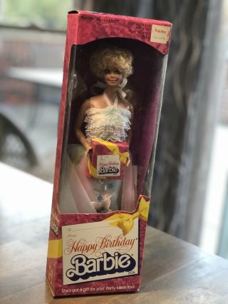 1980 Happy Birthday Barbie Doll - Vintage Barbie 1922 - Nrfb