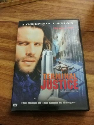 Terminal Justice: Cybertech P.  D.  (dvd,  2005) Lorenzo Lamas Rare