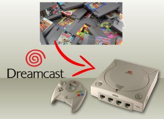 Sega Dreamcast Cd Disc 799 Nes Nintendo Games Rare Zelda Contra Dragon Warrior