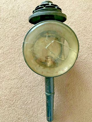 Large Carriage /railway Lantern/lamp Antique For Restoration